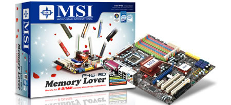 MSI P45-D8 Memory Lover carte mère