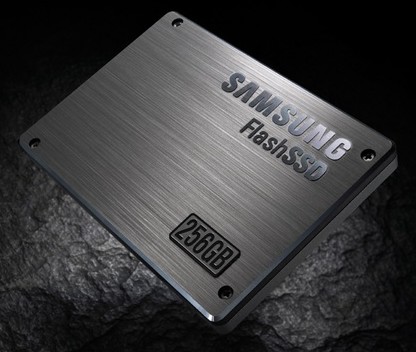 SSD Samsung 256Go capable d’écrire des données avec un débit de 200MB par seconde