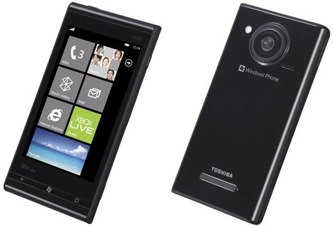 Fujitsu Toshiba IS12T, le premier smartphone pourvu de Windows Phone Mango
